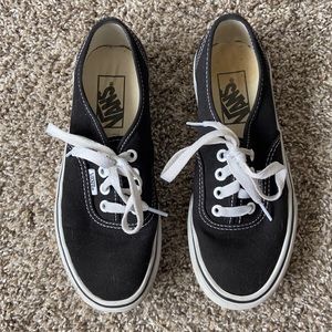 Black Platform Vans